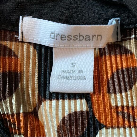 Dress Barn retro style long sleeve tunis. Size small - Picture 5 of 14